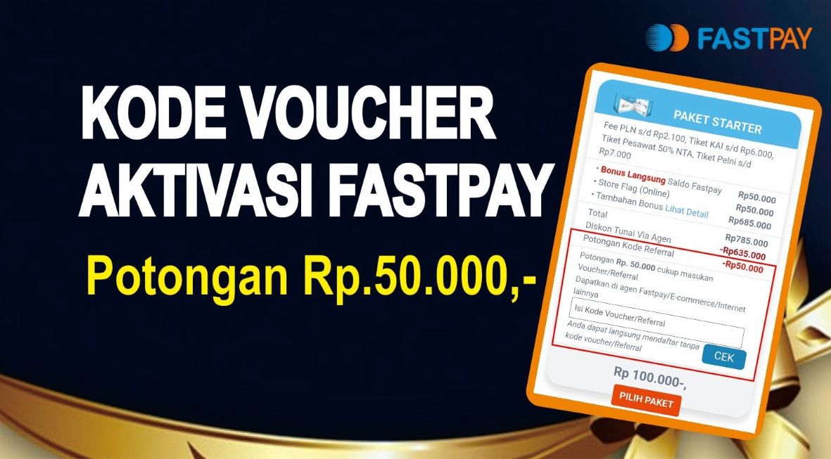 kode voucher aktivasi fastpay
