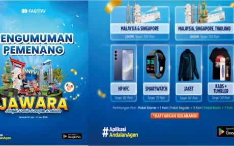Pengumuman pemenang Jawara Fastpay 2025