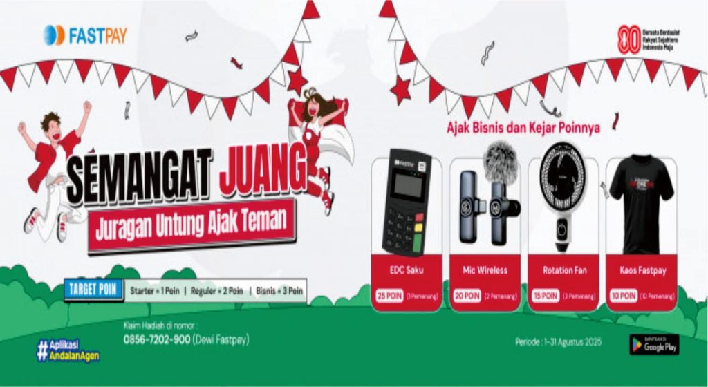 Cara Mendapatkan Mesin EDC Fastpay Gratis Lewat Promo Ajak Bisnis