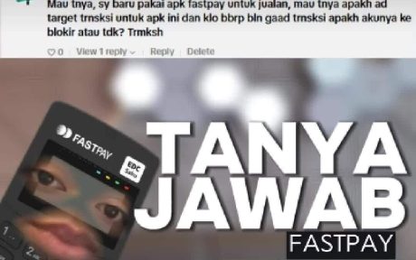 apakah ada target transaksi fastpay