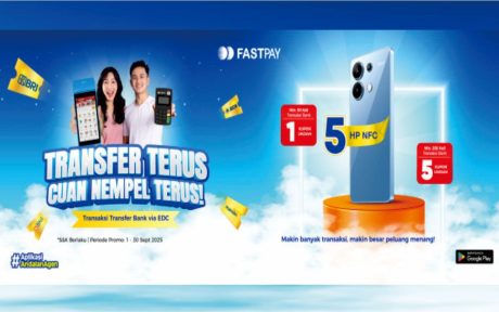 Promo Fastpay September 2025 – Transfer Bank via EDC & Menangkan HP Keren!