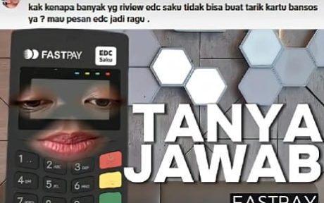 cara penarikan pencairan PKH pakai EDC Fastpay