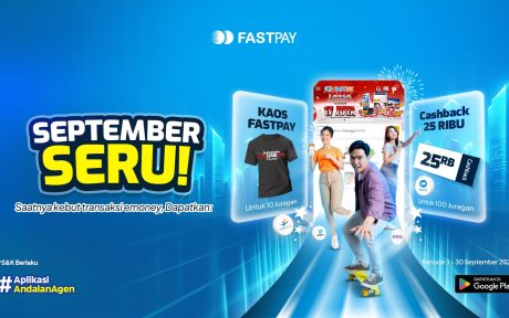 kaos fastpay gratis untuk juragan pemenang transaksi emoney