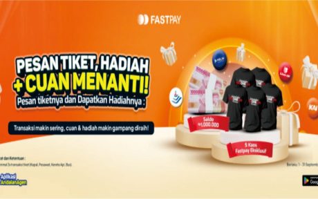 Agen tiket online terpercaya – promo Fastpay September 2025 dengan hadiah menarik