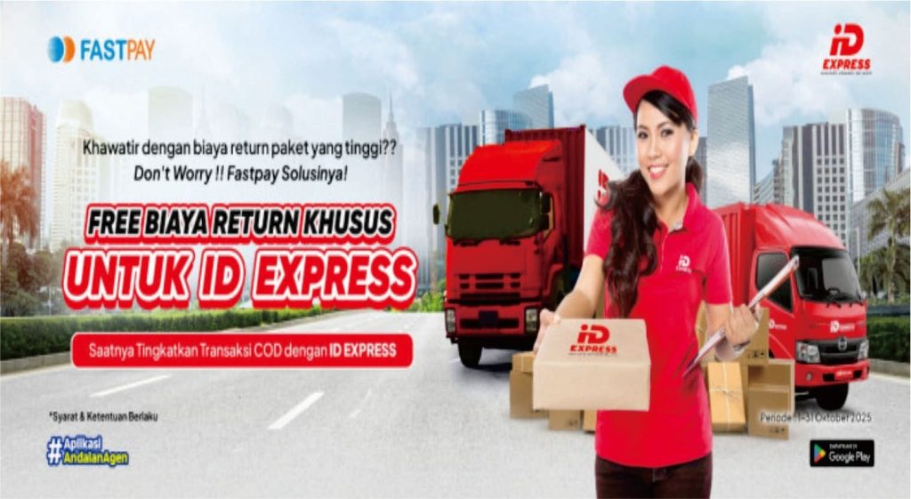 Kirim Paket COD Aman bersama Fastpay ekspedisi dan id express