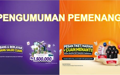 Pengumuman pemenang promo tiket september 2025