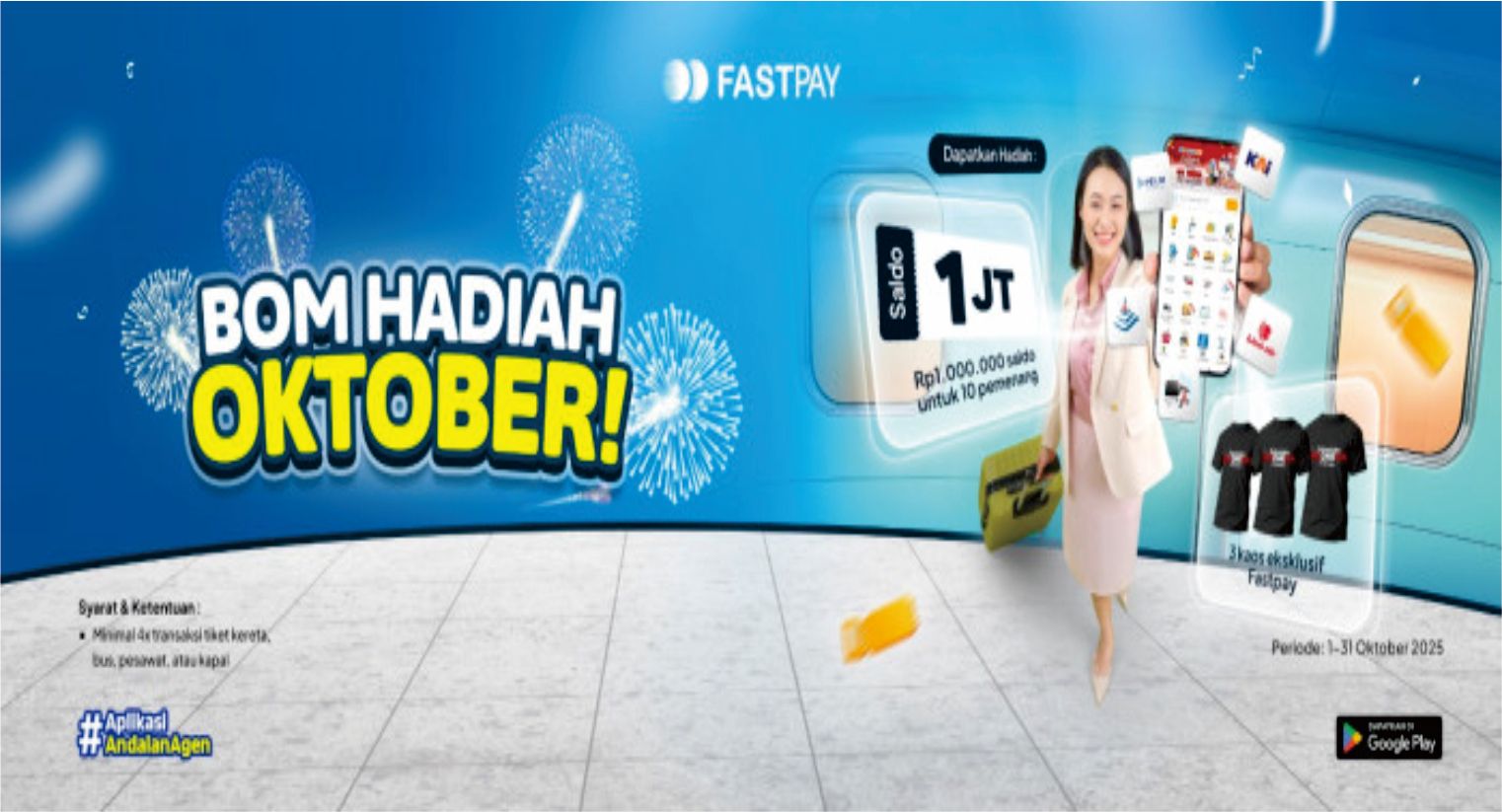 Promo Fastpay - BOM hadiah Oktober