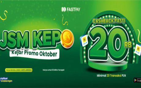Promo transaksi PLN Faspay JSM KEPO