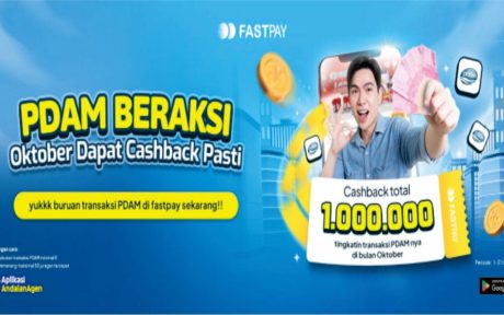 Promo Fastpay - PDAM BERAKSI - Cashback Pasti