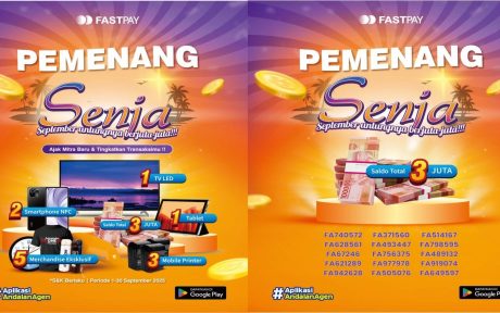 banner Pemenang Promo Fastpay Senja 2025