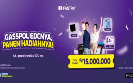 Gaspol Transaksi EDC-mu, Panen Hadiahnya