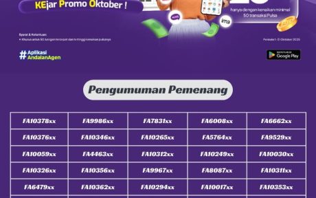 Pemenang Promo Cashback Transaksi Pulsa Fastpay – Oktober 2025