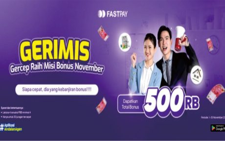 Promo Fastpay November 2025 - GERIMIS - Bonus Transaksi PBB