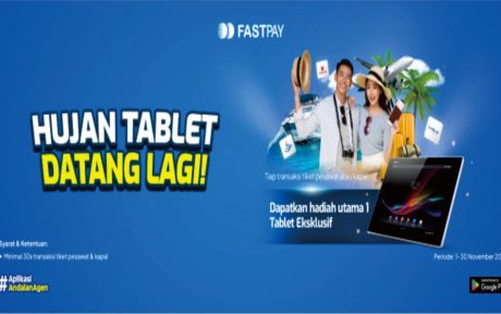 Promo Fastpay November 2025 - Hadiah Transaksi Tiket Kapal dan Pesawat