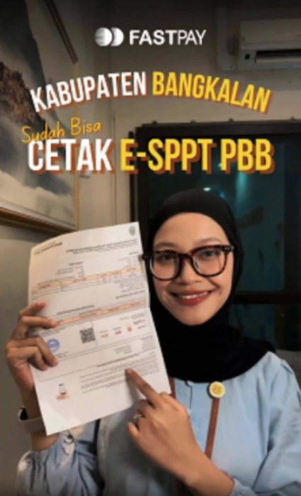 cara bayar E-SPPT PBB bangkalan online