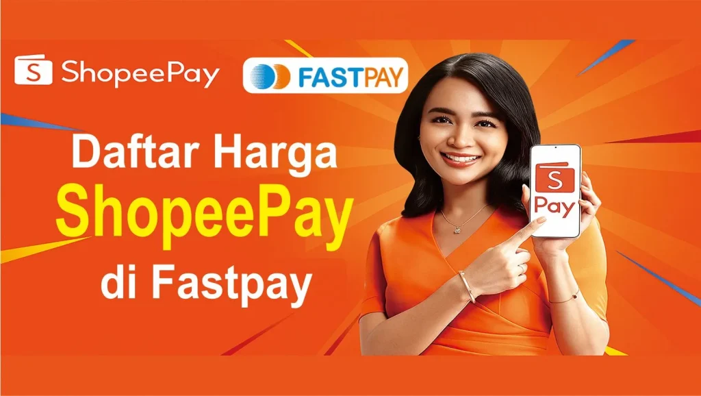 daftar harga shopeepay di fastpay terbaru