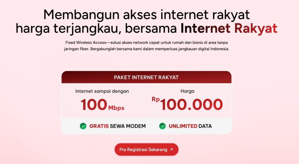 cara daftar internet rakyat dan info lengkap internet rakyat