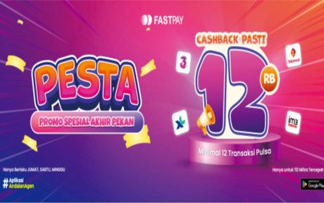 Promo Fastpay PESTA - Promo Spesial Akhir Pekan Desember