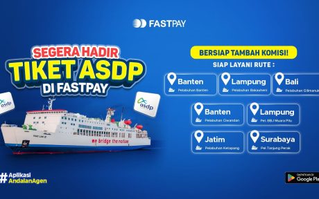 agen tiket ASDP Indonesia Ferry resmi di Fastpay