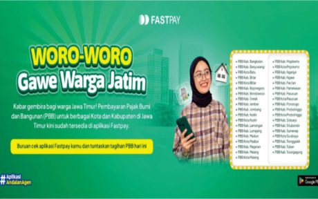 Bayar PBB jawa timur online di aplikasi ppob fastpay