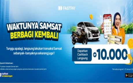 Promo Fastpay 2026 - Cashback transaksi samsat
