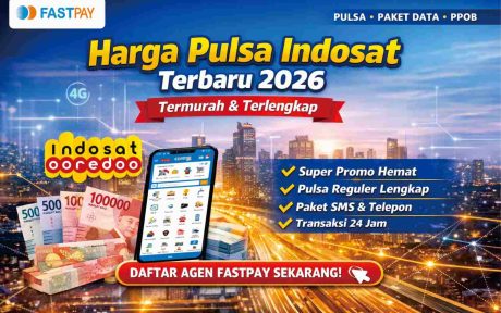 harga pulsa indosat Fastpay terbaru