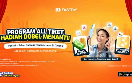Promo Fastpay All Tiket Bonus Saldo dan Voucher Belanja