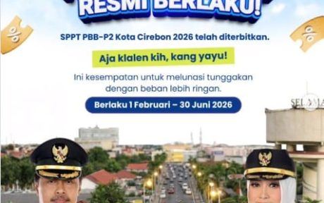 diskon 50% tunggakan pbb kota cirebon