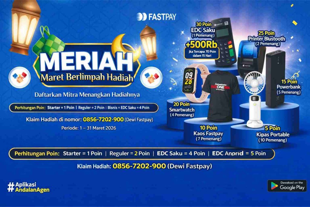 promo edc gratis dari Aplikasi PPOB Terbaik -Fastpay
