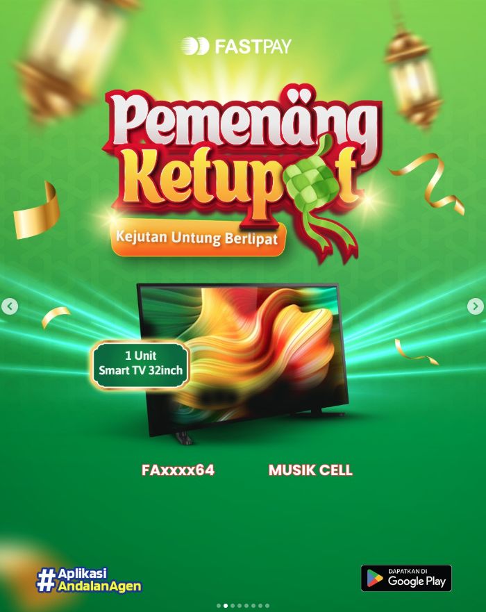 Pemenang Ketupat - 1 unit Smart TV