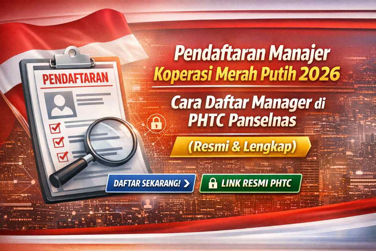 Cara Daftar Manager di PHTC Panselnas (Resmi & Lengkap)