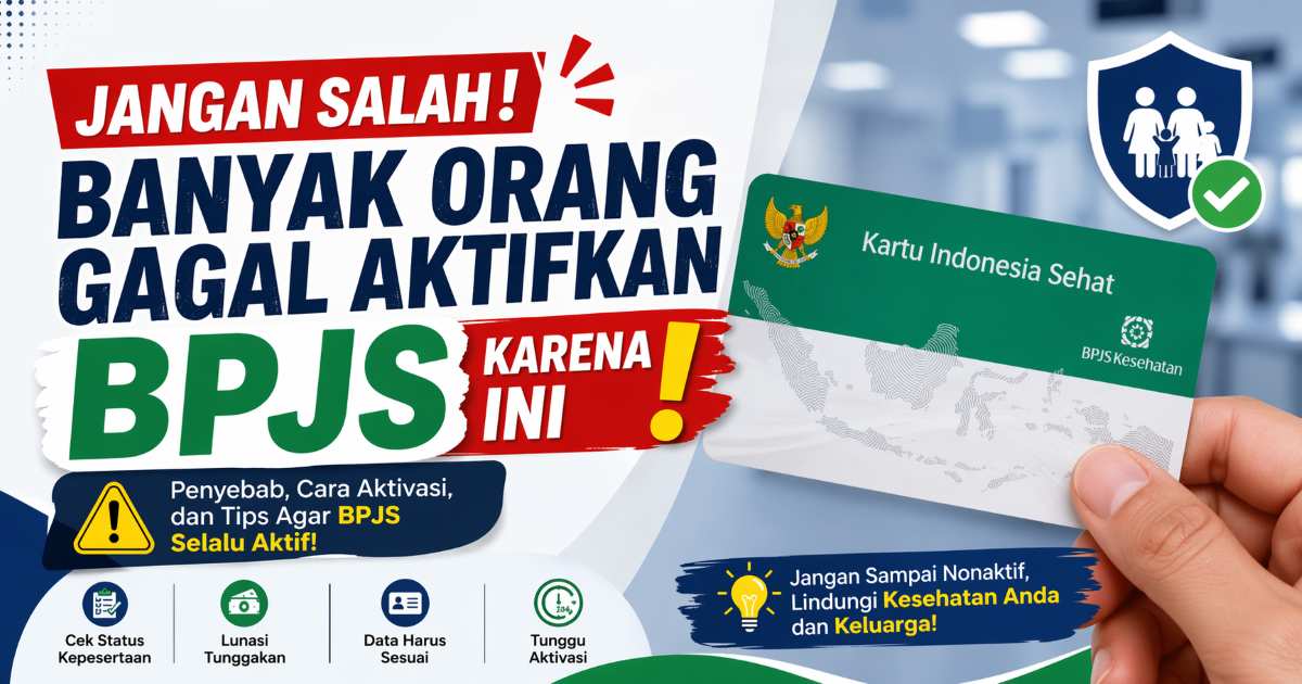 gagal aktifkan bpjs-penyebab dan solusi
