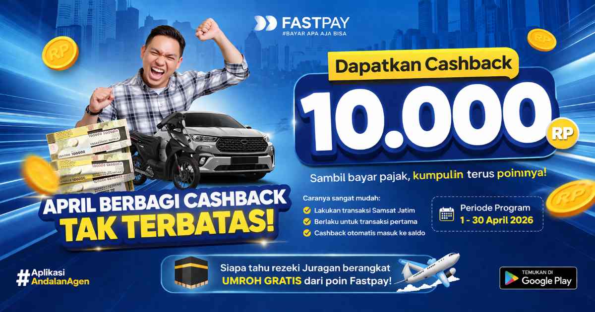promo cashback samsat jatim fastpay
