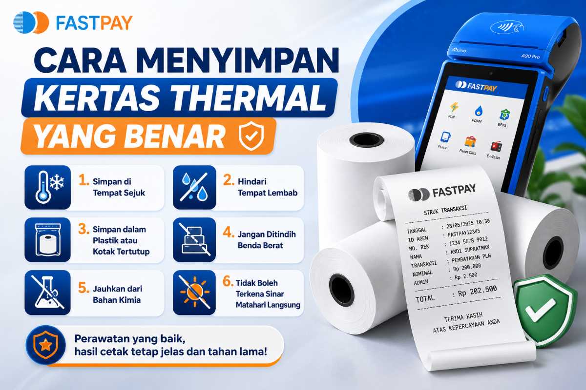 Cara Menyimpan Kertas Thermal yang Benar