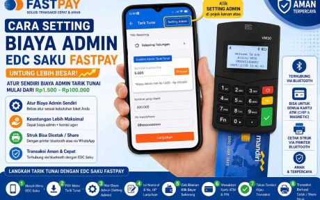 Cara Setting Biaya Admin EDC Saku Fastpay