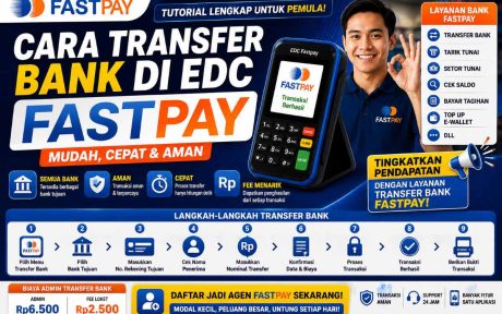 Cara Transfer Bank di EDC Fastpay