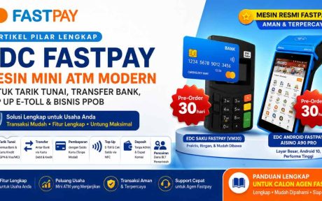 EDC Fastpay Terbaru 2026: Mesin Mini ATM untuk Tarik Tunai Semua Bank