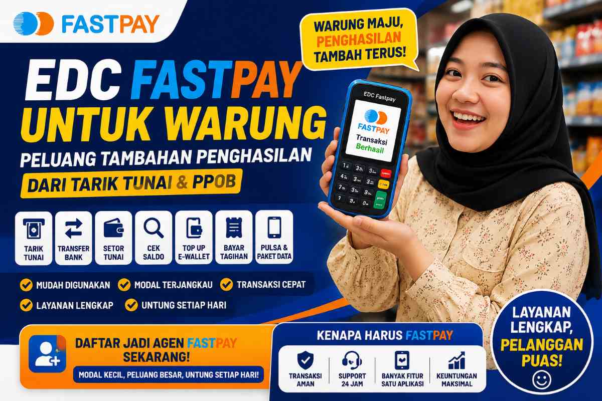 EDC Fastpay untuk warung
