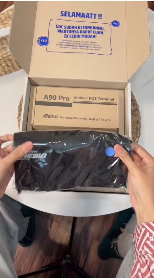 Kaos kelengkapan tambahan EDC Fastpay