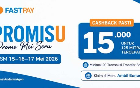 Promo JSM Fastpay 15-17 Mei 2026 cashback transfer bank