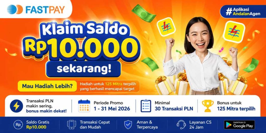 Promo PLN Fastpay Mei 2026