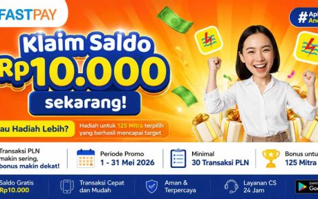 Promo PLN Fastpay Mei 2026