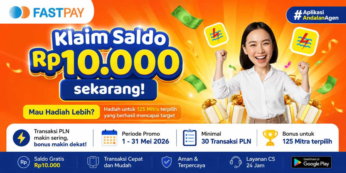 Promo PLN Fastpay Mei 2026