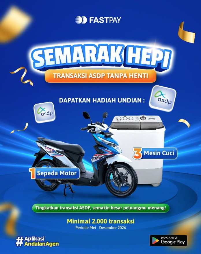 Semarak hepi promo transaksi ASDP 2026