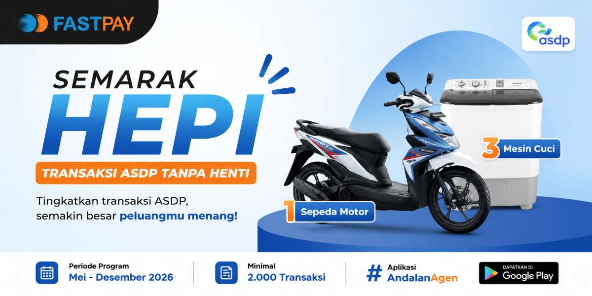 Semarak hepi promo transaksi ASDP 2026