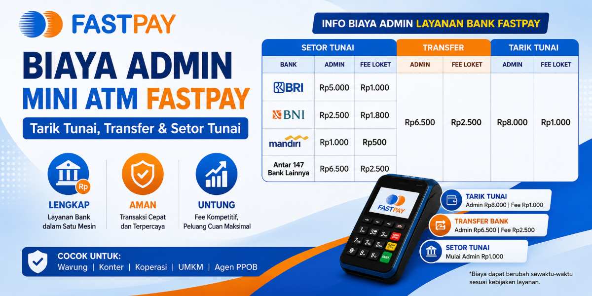 biaya admin Mini ATM EDC Fastpay