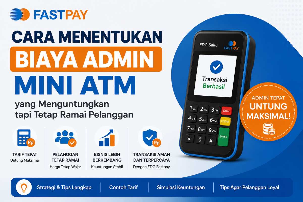 biaya admin mini ATM Fastpay