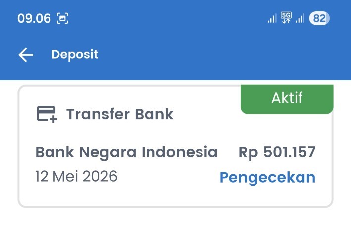 pengecekan - membatalkan topup saldo deposit fastpay