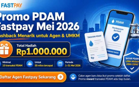 promo PDAM Fastpay Mei 2026 - Aplikasi bayar pdam terlengkap
