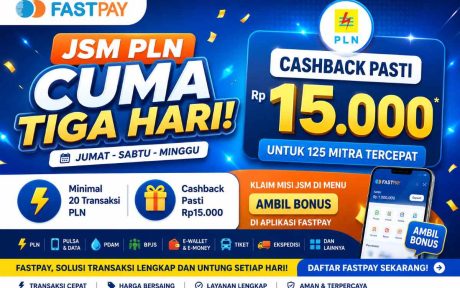 promo PLN Fastpay JSM Mei 2026